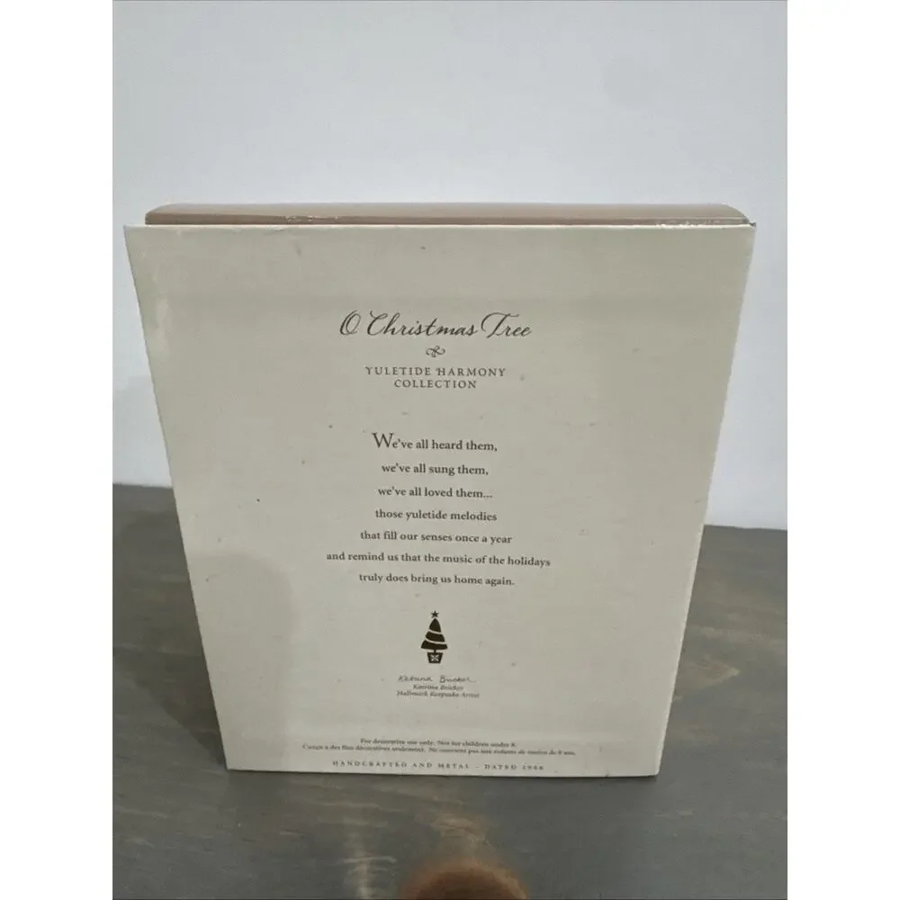 NEW Hallmark O CHRISTMAS TREE Yuletide Harmony Collection Keepsake Ornament 2006